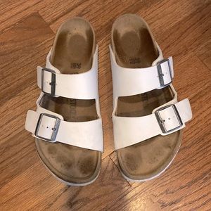 White Birkenstock